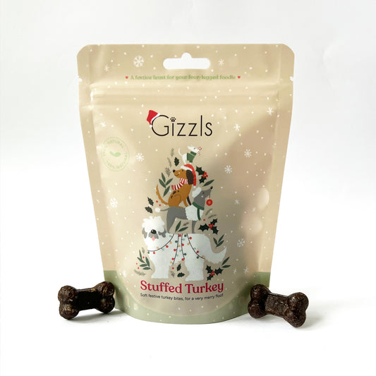 Stuffed Turkey Christmas Dog Treats